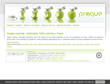Tablet Screenshot of prague-catering.cz